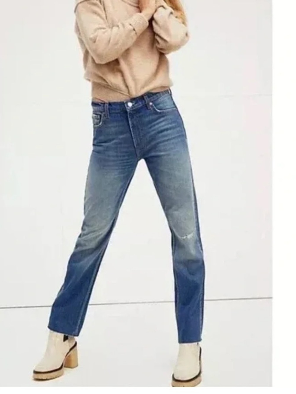 We The Free People Vixen Cigarette Jean Size 27